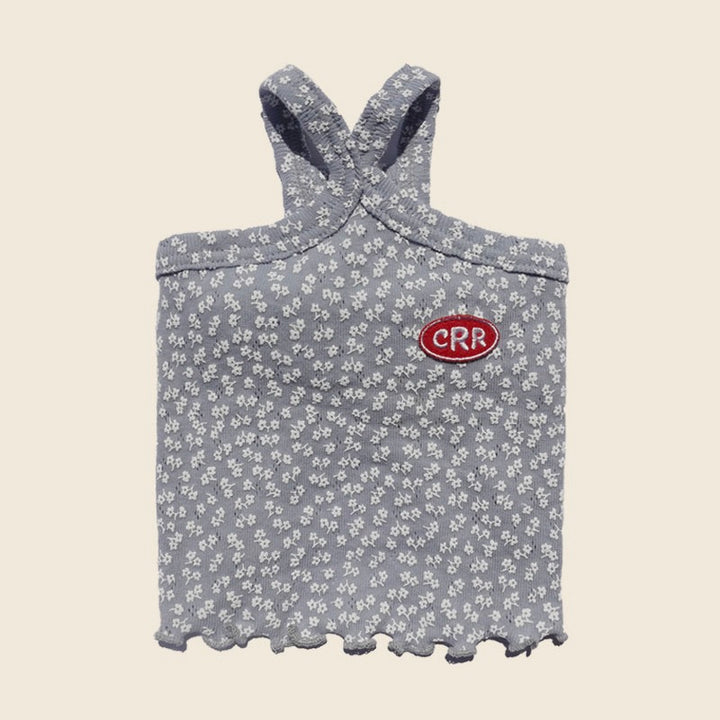 ※予約販売【CRR】Flower Mango Top（Baby Sky）