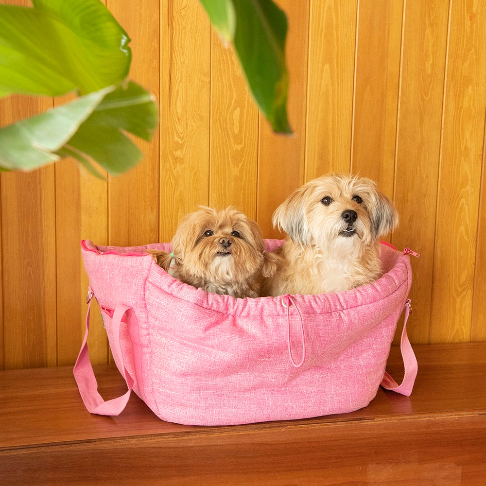 即納【noonoosoom】NOONOOSOOM × BETTERS Easy carry cozy bag（Pink）｜犬用バッグ