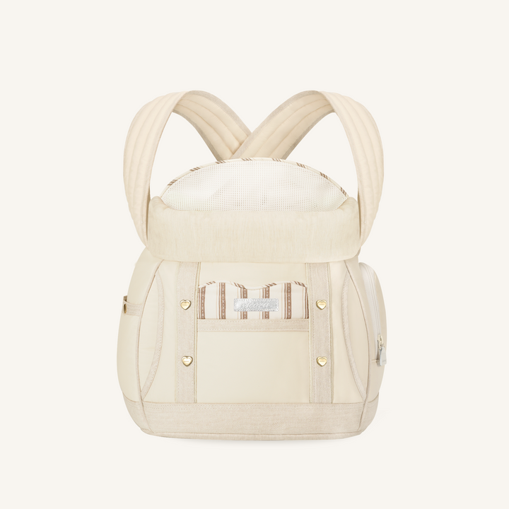 ※予約販売【seoru】Front Bag（Beige）｜犬用バッグ