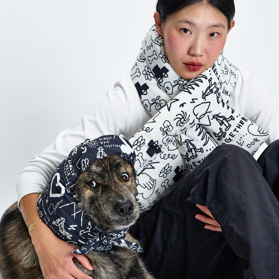 ※予約販売【munikund】munikund × INAPSQUARE Thermal Up Air Neck Warmer（2 Colors）