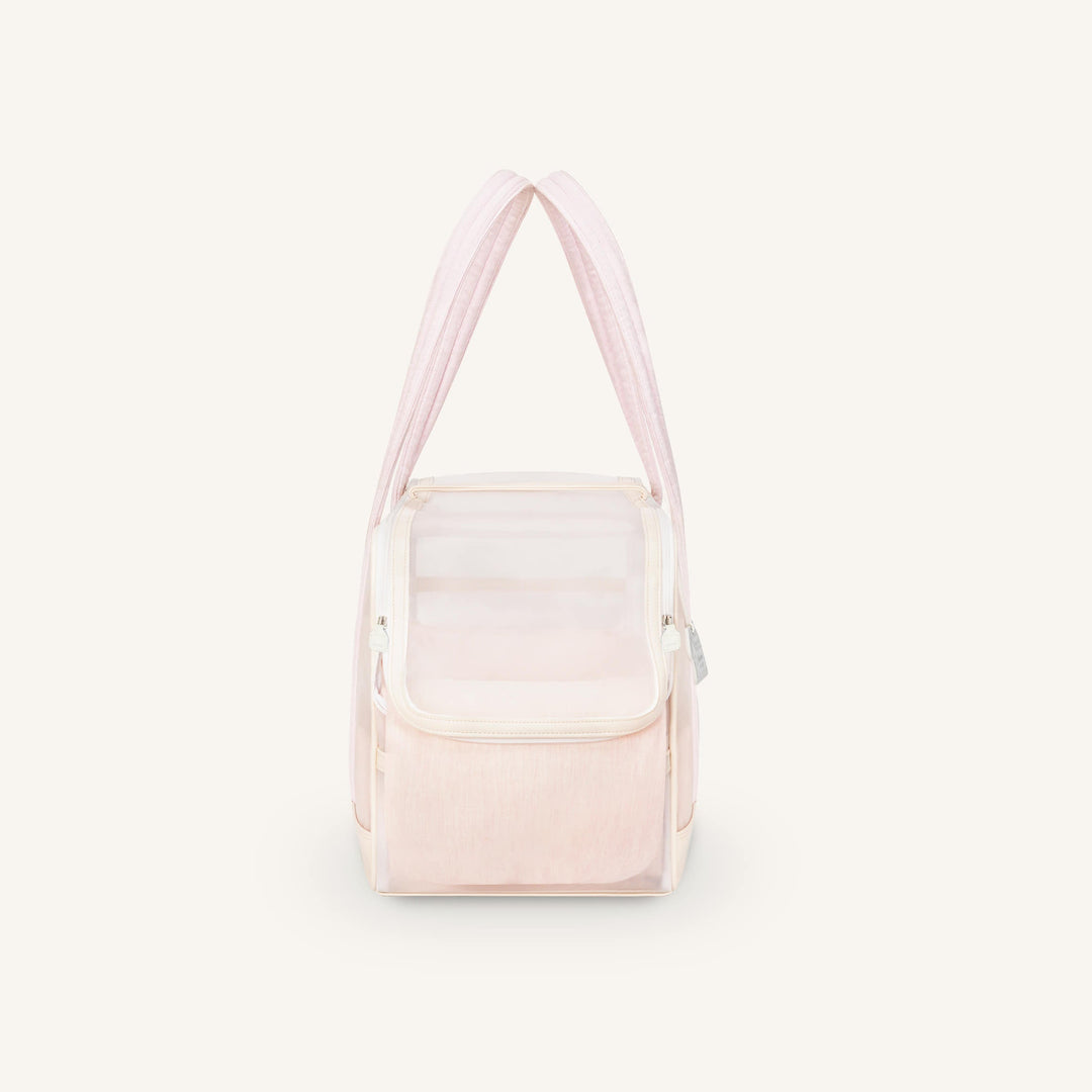 ※予約販売【seoru】Mesh Ballon Bag(Ivory&Pink)