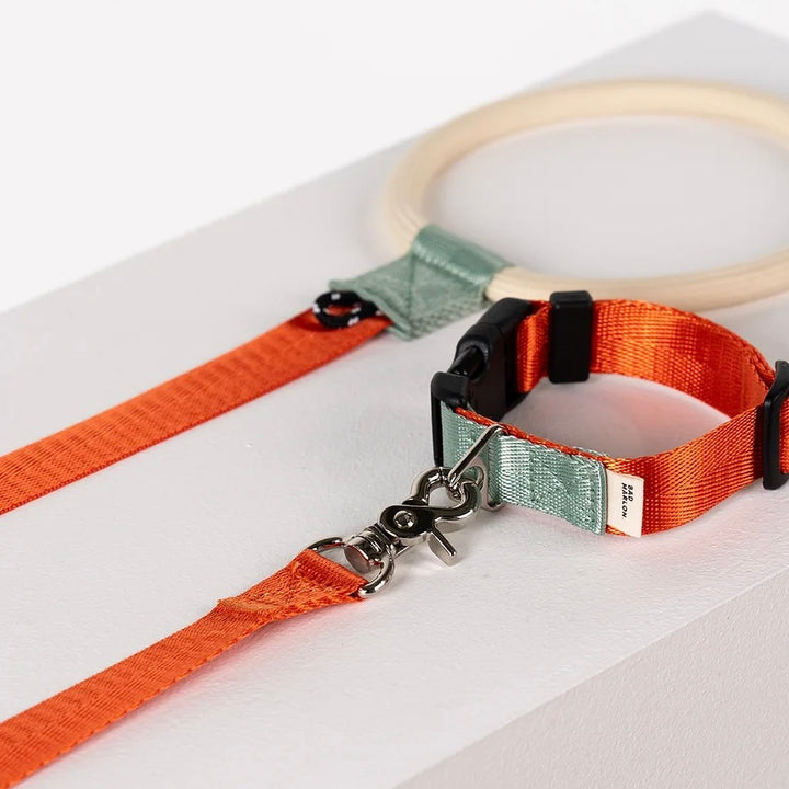 即納【Bad Marlon Design Studio.】Rupel Collar（Orange Red）