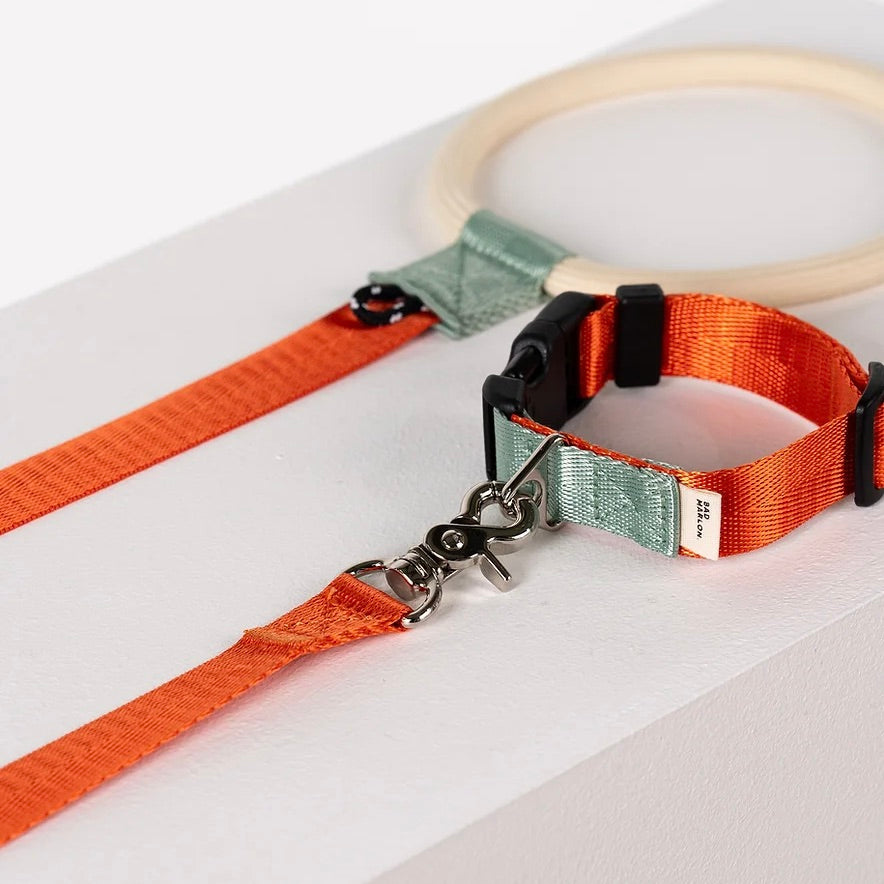 即納【Bad Marlon Design Studio.】Rupel Leash（Orange Red）