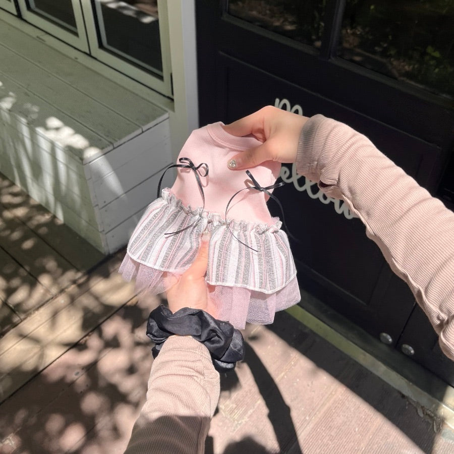 ※予約販売【Hi Yeboo】Vivi Tutu Sleeveless（Pink）