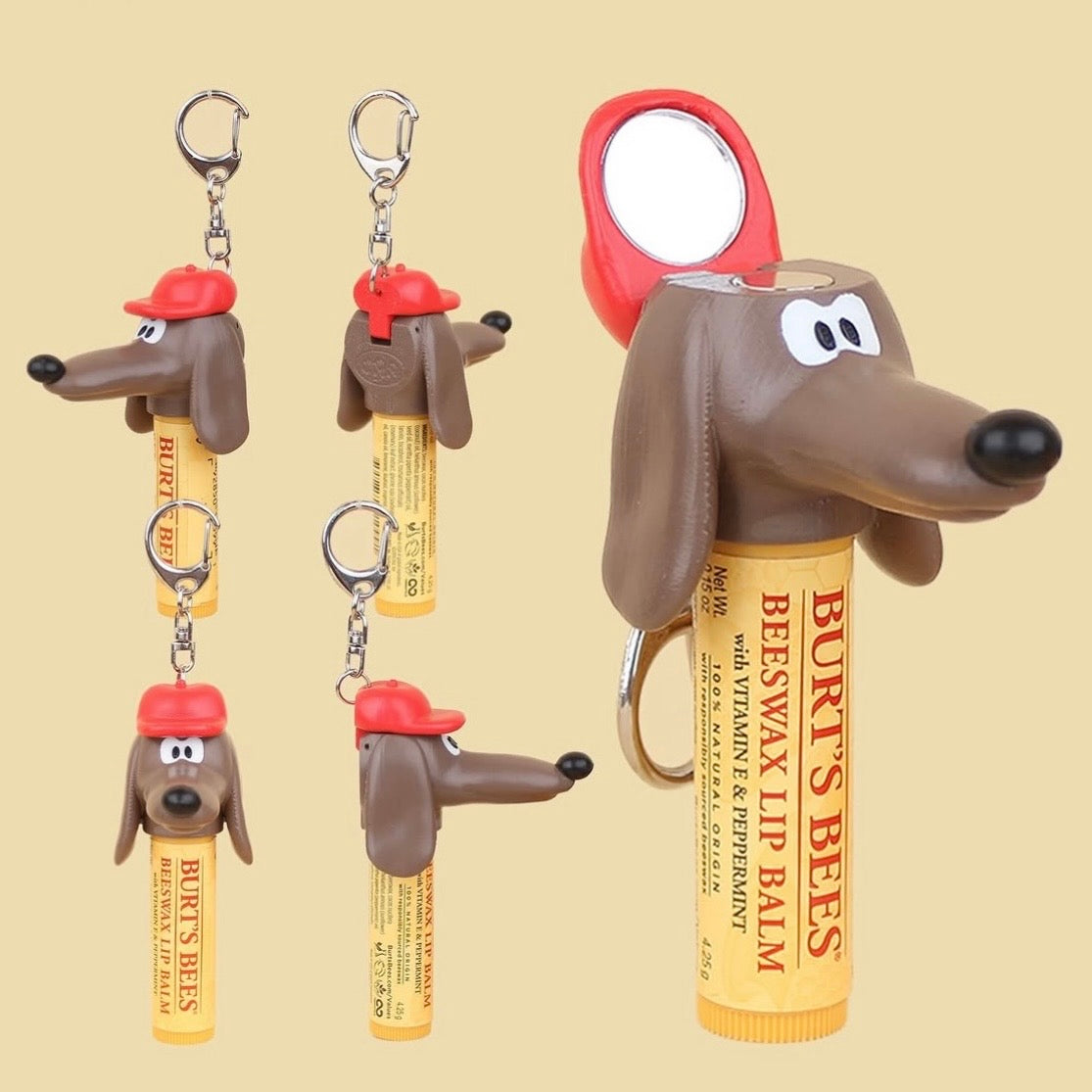 ※予約販売【CRR】Character Mirror Lip Cover（Dachs）
