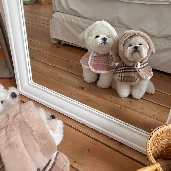 ※予約販売【Hi Yeboo】Audrey Bunny Cape（Pink）