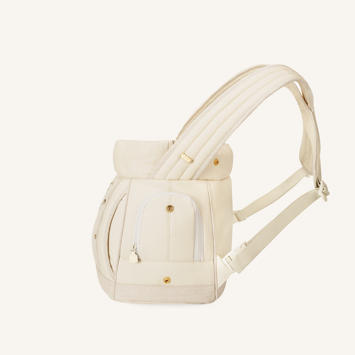 ※予約販売【seoru】Front Bag（Beige）｜犬用バッグ