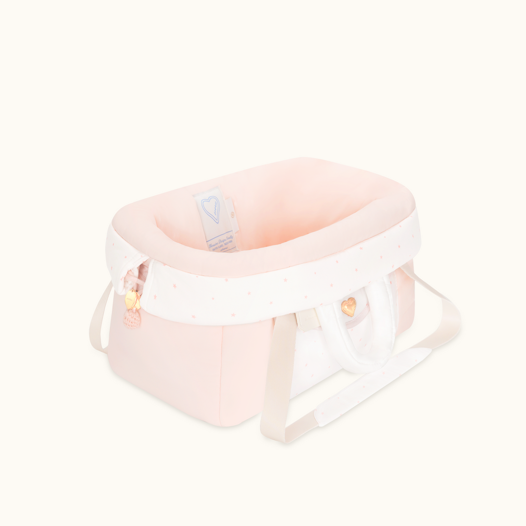 ※予約販売【seoru】Letter Bag [2nd drop]（Pink）｜犬用バッグ