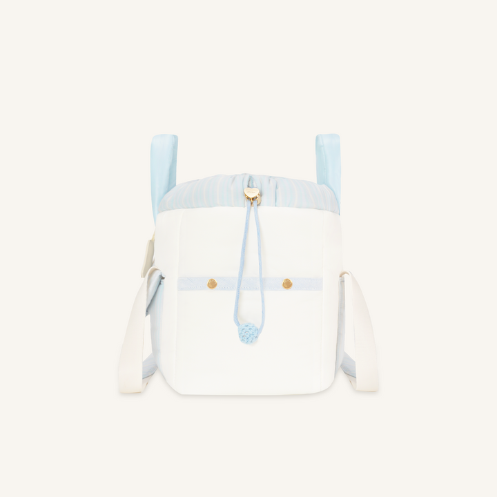 ※予約販売【seoru】Letter Bag [2nd drop]（Blue）｜犬用バッグ