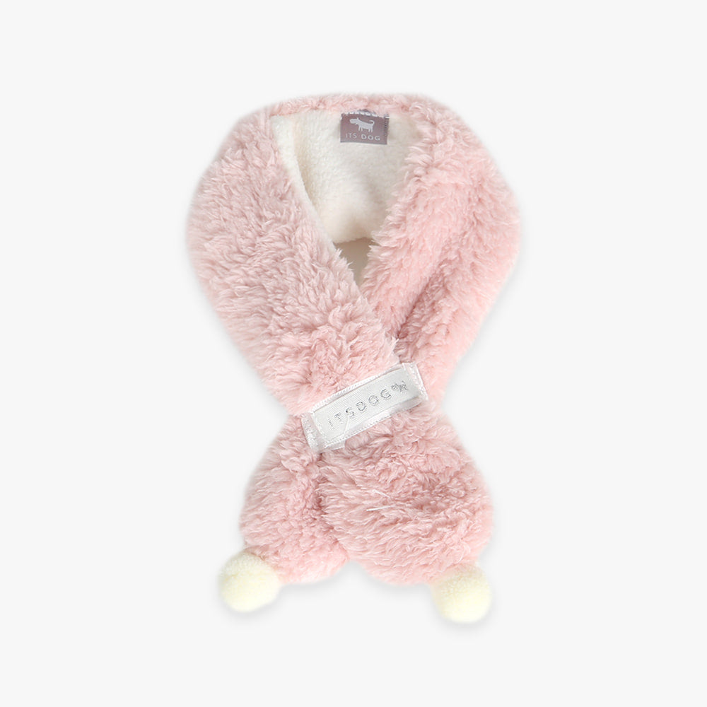 ※予約販売【ITS DOG】Snowball scarf (Pink)