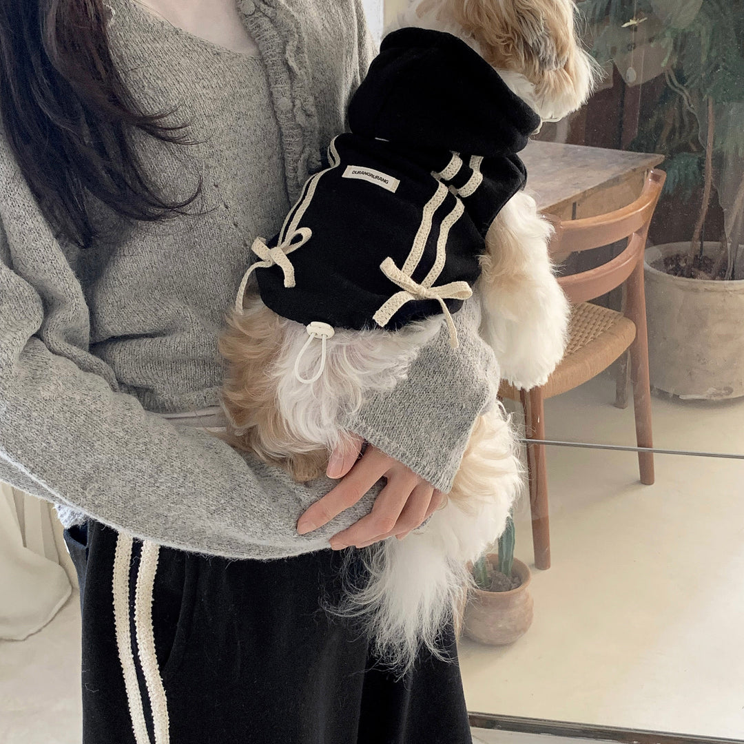 ※予約販売【DURANG RURANG】Ribbon Track Jogger Pants（4Color）