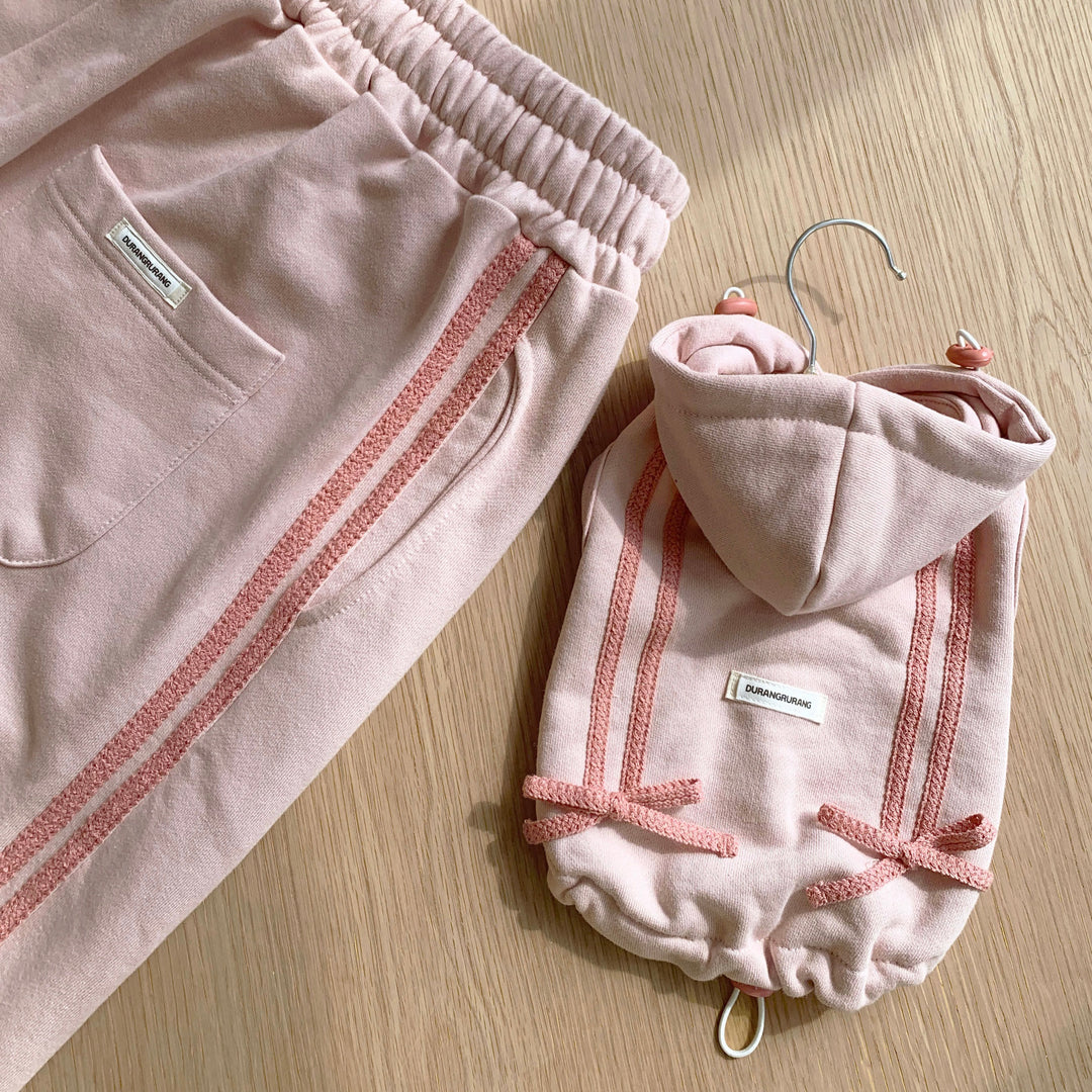 即納【DURANG RURANG】Ribbon Track Jogger Pants（3color）