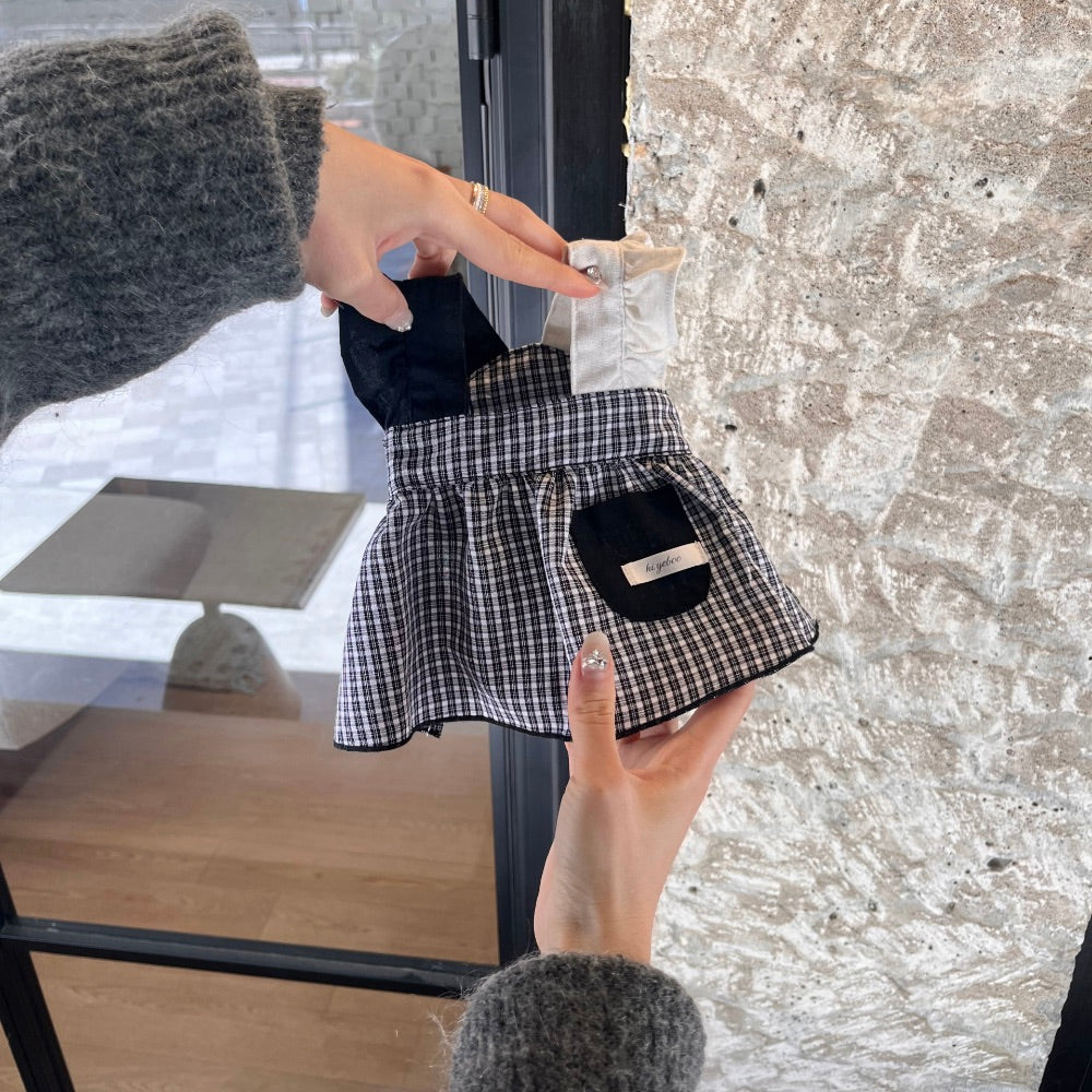 ※予約販売【Hi Yeboo】Lona Collection（Black & White）- ops & romper