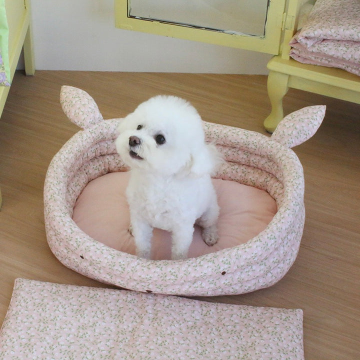 ※予約販売【OOPS! MY DOG】100% cotton Bunny House