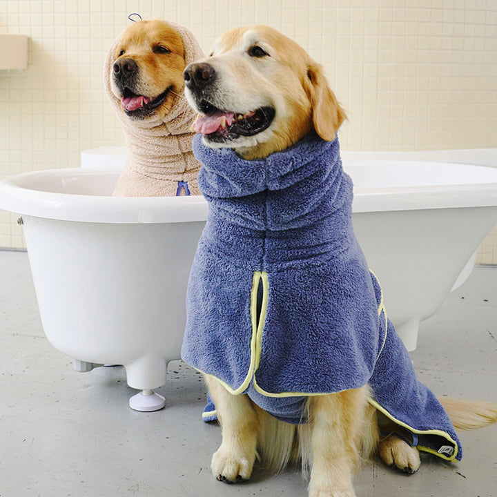 ※予約販売【munikund】Dry Hug Shower Gown（Midnight Blue）