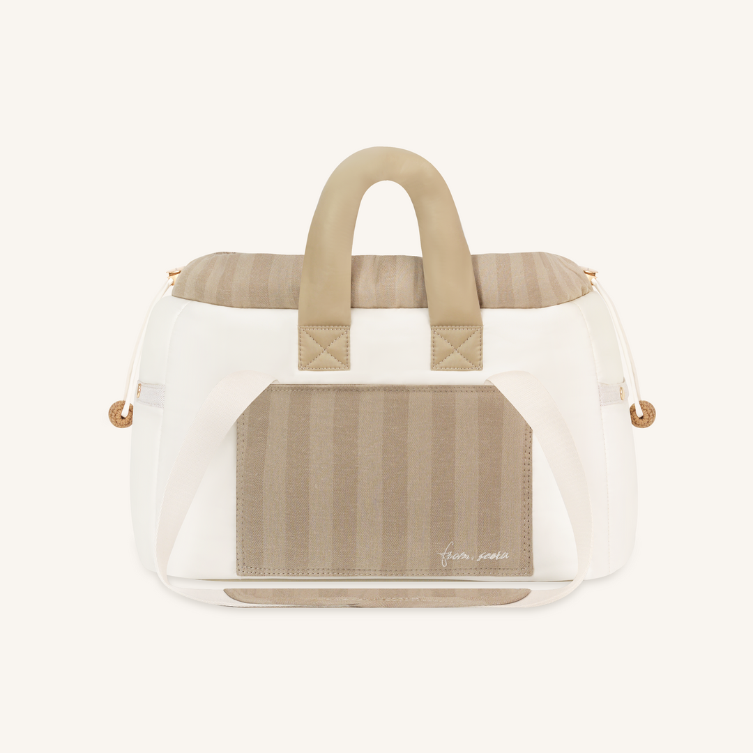 ※予約販売【seoru】Letter Bag (Mocha Beige)