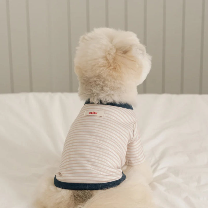 ※予約販売【ssfw】Mellow Stripe T-Shirt（3colors）