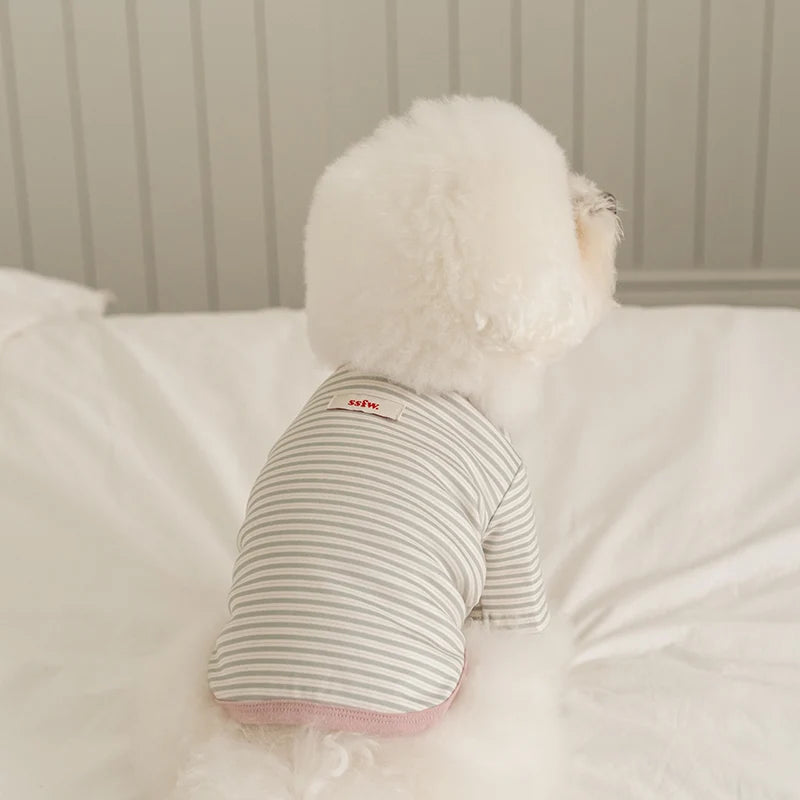 ※予約販売【ssfw】Mellow Stripe T-Shirt（3colors）