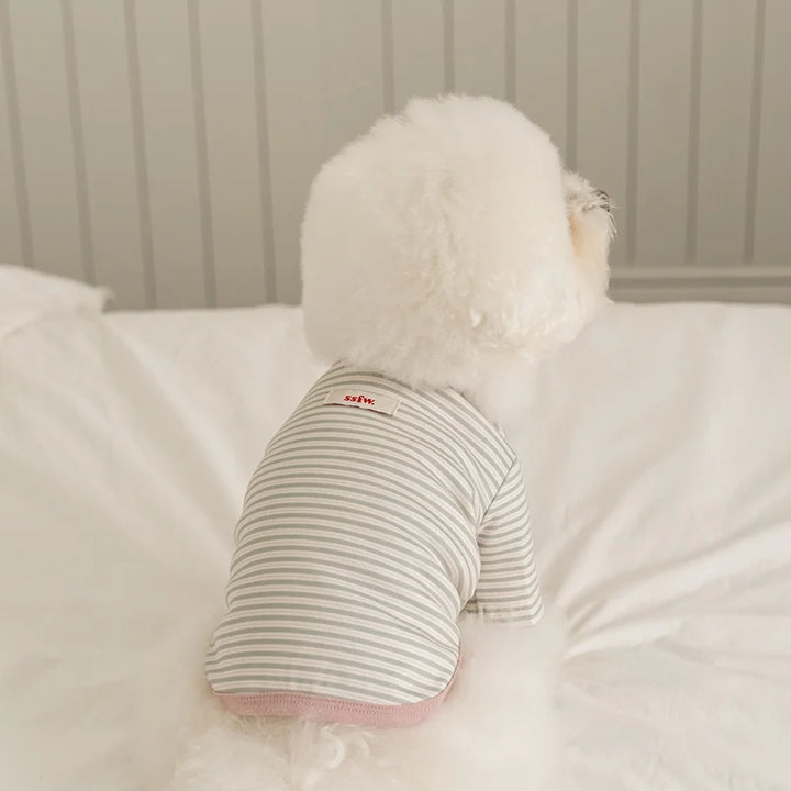 ※予約販売【ssfw】Mellow Stripe T-Shirt（3colors）