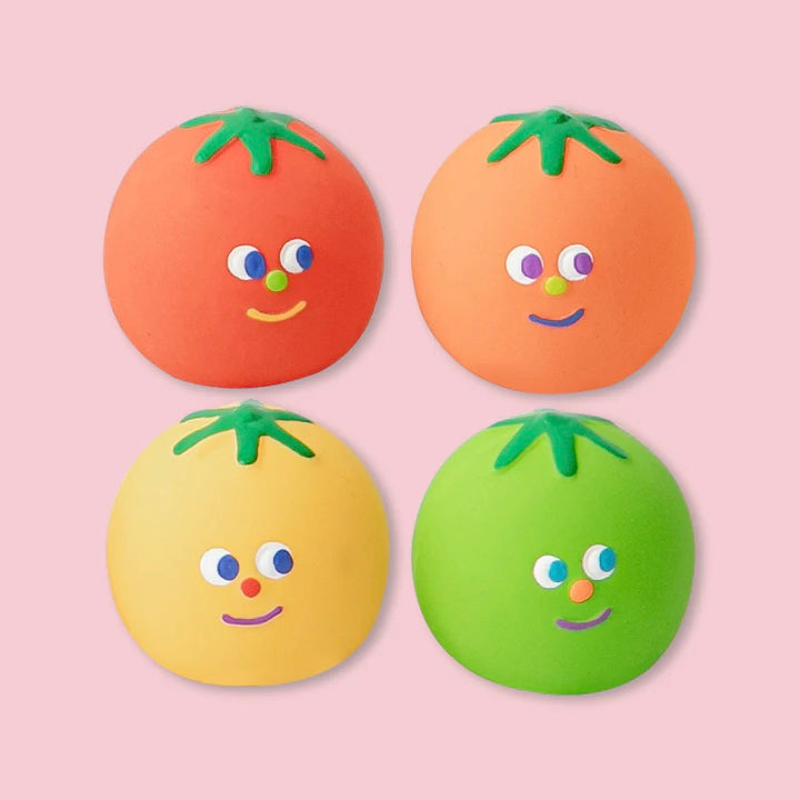 即納【BITE ME】Rainbow Cherry Tomato Latex Toy（4pcs）