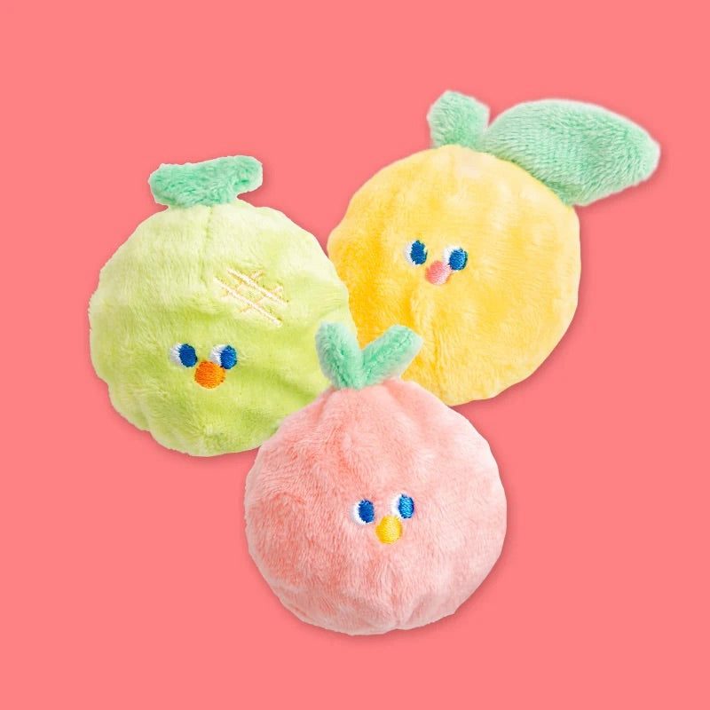 ※予約販売【BITE ME】Fruit Friends Ball Toy（3pcs）