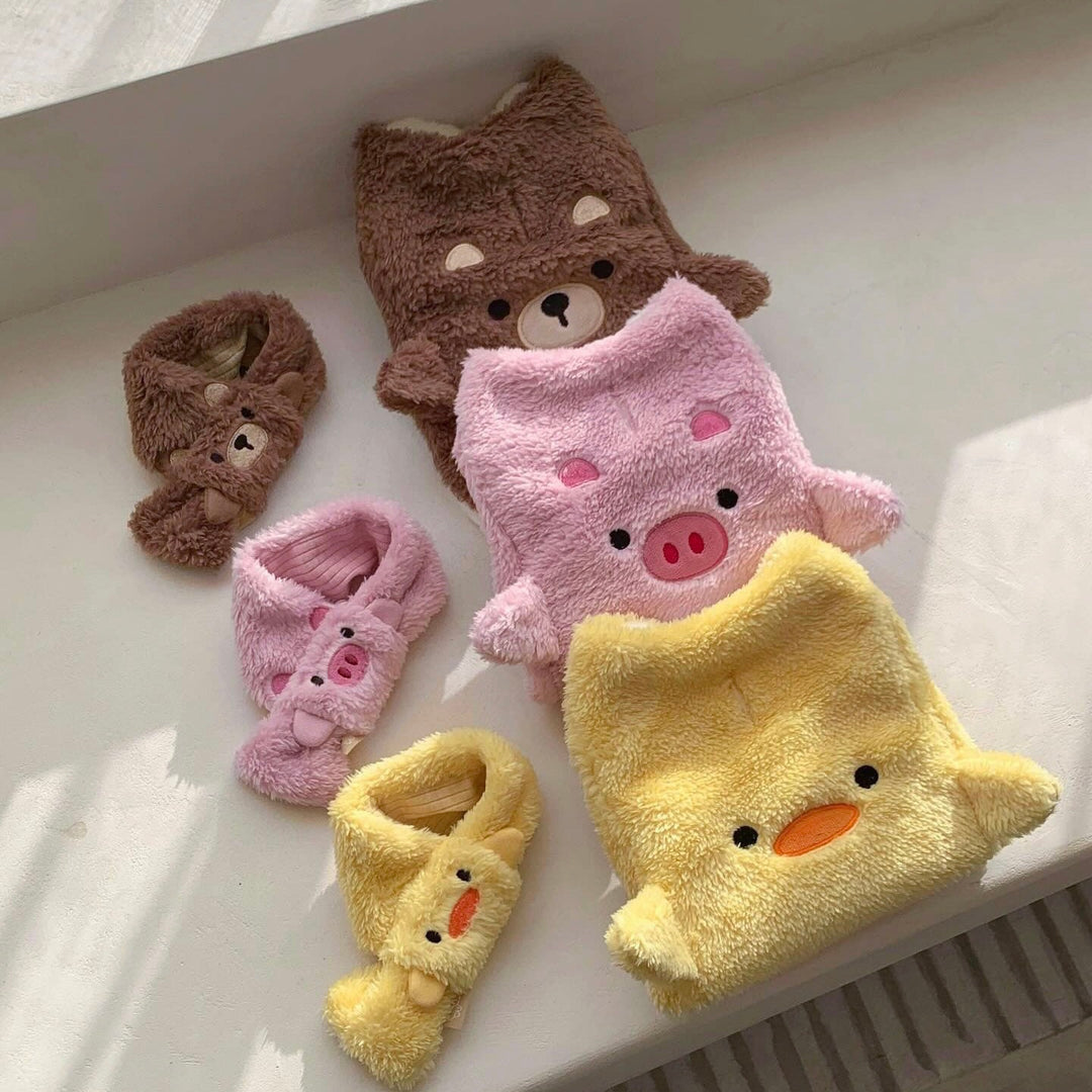 ※予約販売【DURANG RURANG】Animal Fleece Scarf