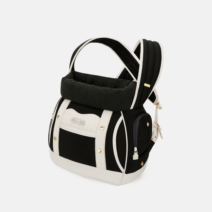※予約販売【seoru】Front Bag（Black）｜犬用バッグ