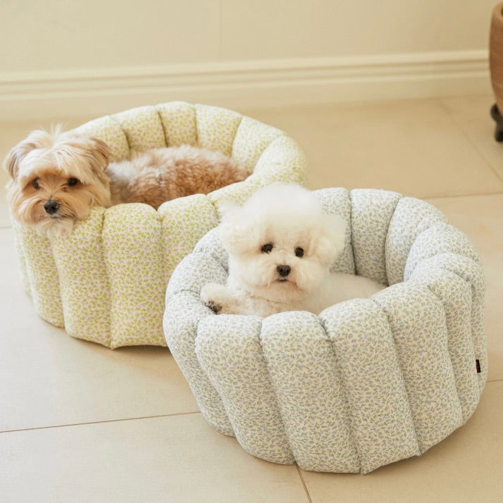 ※予約販売【azalea】Canele Cushion（New Flower Violet）