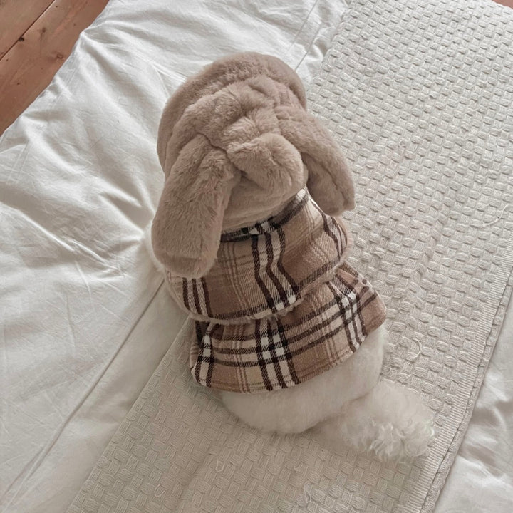 ※予約販売【Hi Yeboo】Audrey Bunny Cape（Beige）