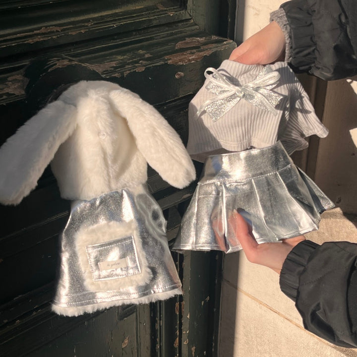 ※予約販売【Hi Yeboo】Seine Leather Jacket（Silver）