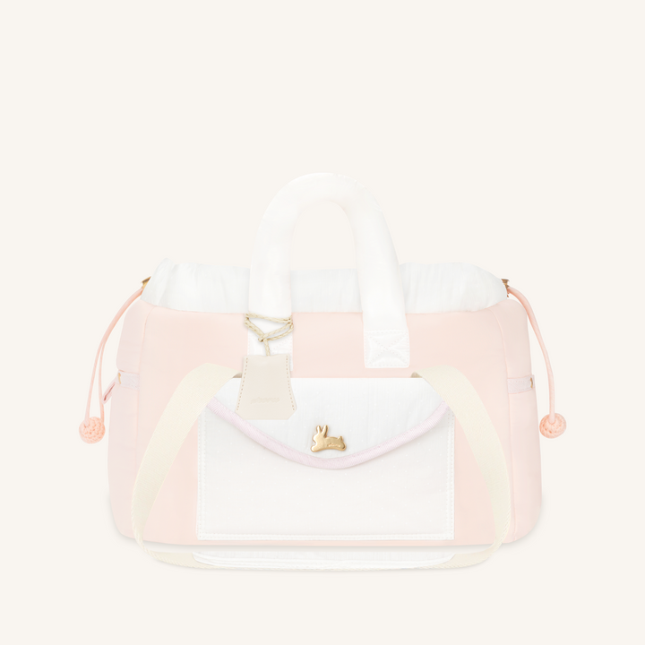 ※予約販売【seoru】Letter Bag (Dot Pink)