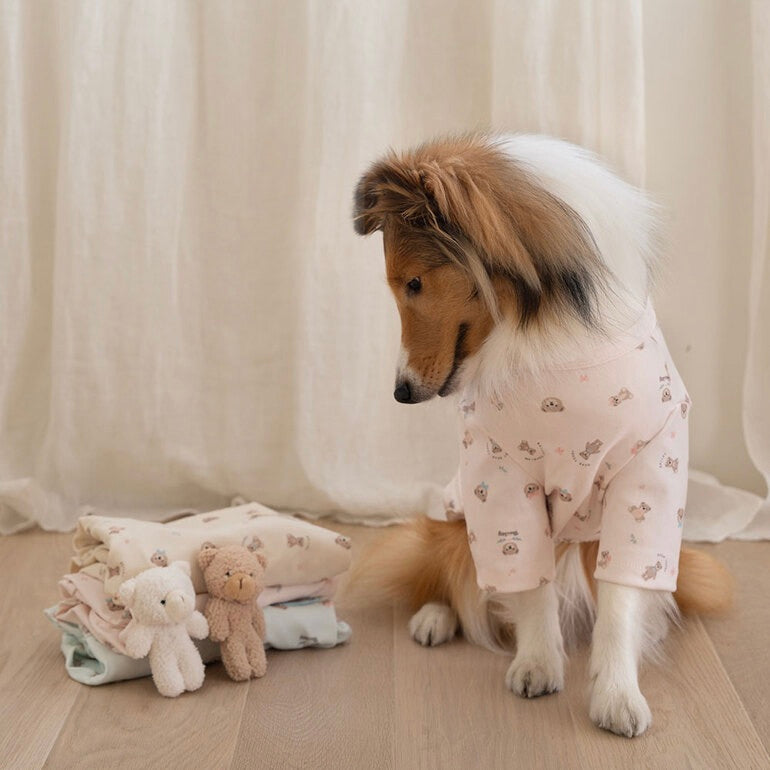 ※予約販売【Bailey】Teddy T-shirt（Teddy Pink）