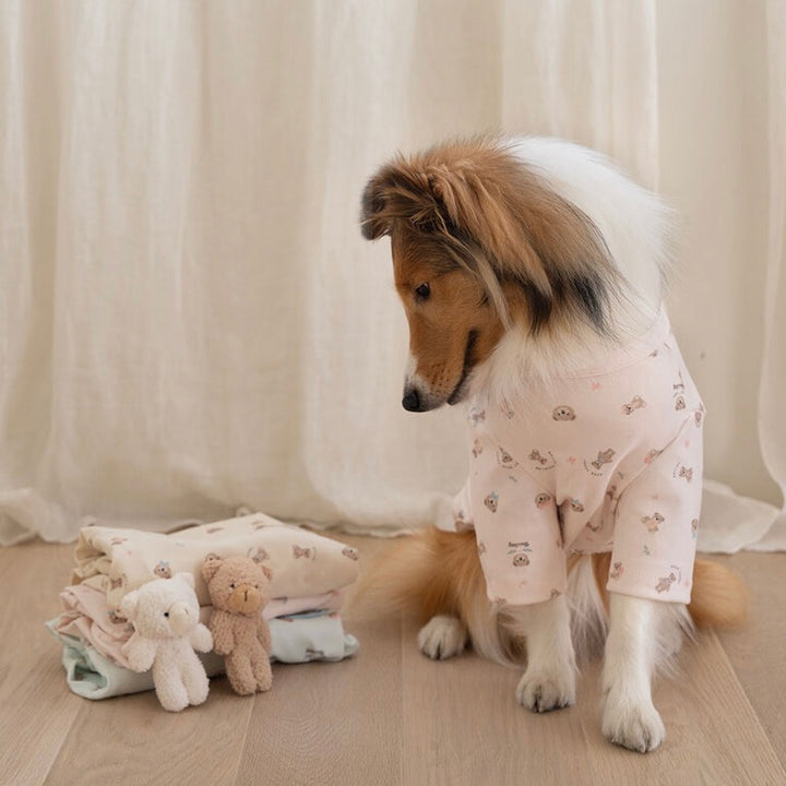 ※予約販売【Bailey】Teddy T-shirt（Teddy Pink）