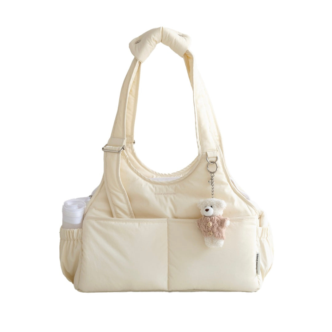 ※予約販売【a tous moments】Lier petbag - Vanila（Cushion + Shoulder Pad Set）｜犬用バッグ