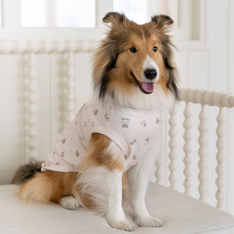 ※予約販売【Bailey】Teddy Sleeveless（Teddy Pink）