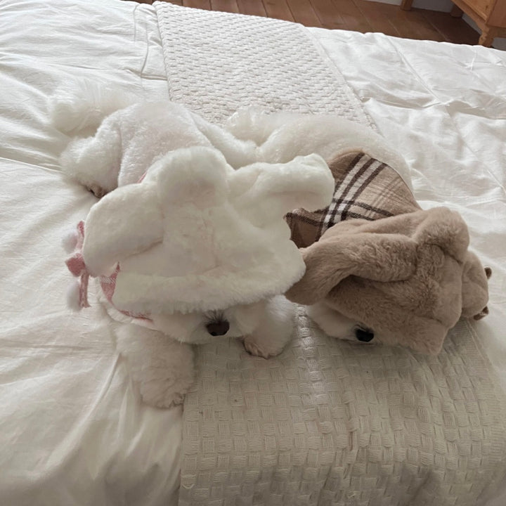 ※予約販売【Hi Yeboo】Audrey Bunny Cape（Pink）