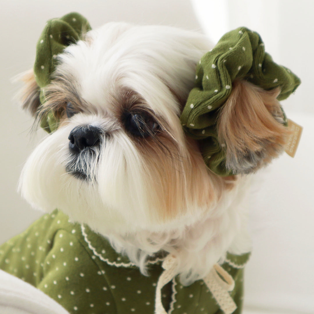 ※予約販売【DURANG RURANG】Dot Scrunchies