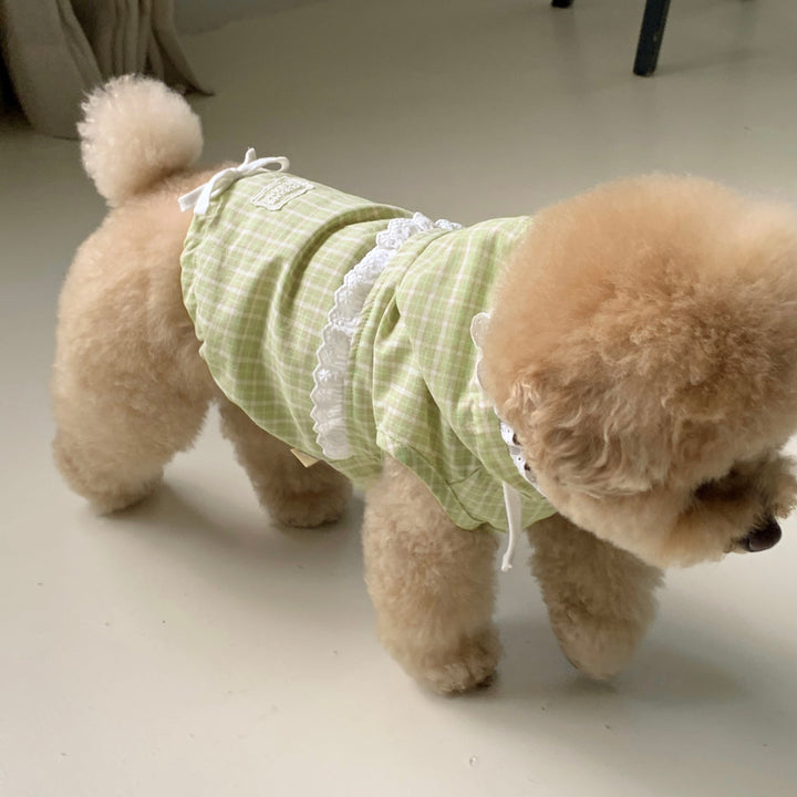 ※予約販売【DURANG RURANG】Airy Cotton Hooded Shirt（Lime Green）