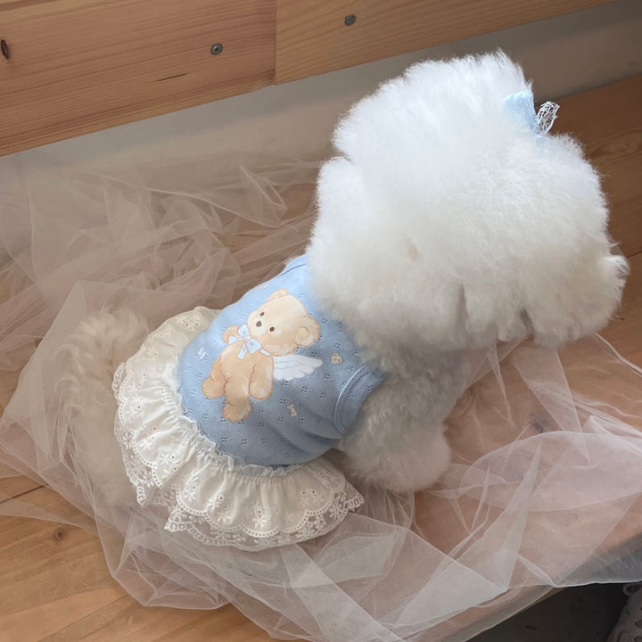 ※予約販売【Hi Yeboo】Cupid Bear Ops（Blue / Brown）