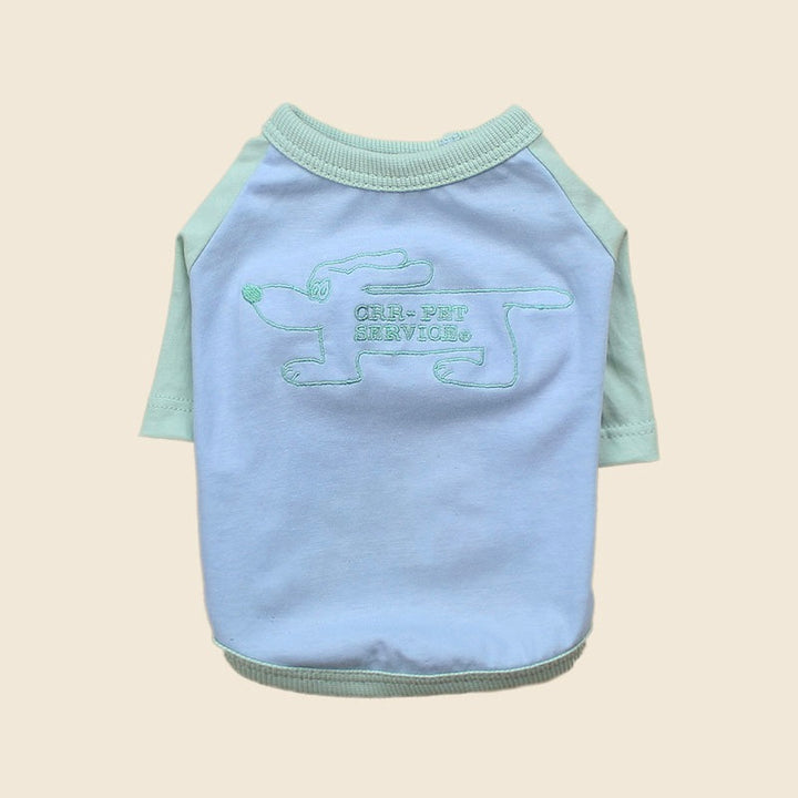 ※予約販売【CRR】Drawing Wide Raglan Tee（Sky）