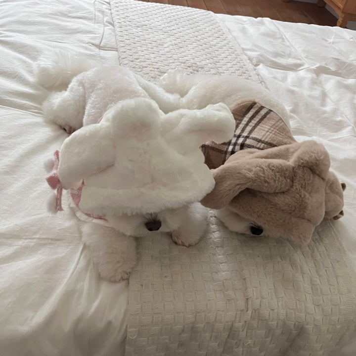 ※予約販売【Hi Yeboo】Audrey Bunny Cape（Beige）