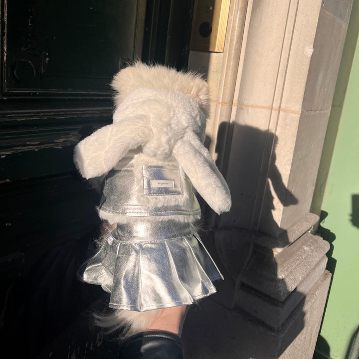 ※予約販売【Hi Yeboo】Seine Leather Jacket（Silver）