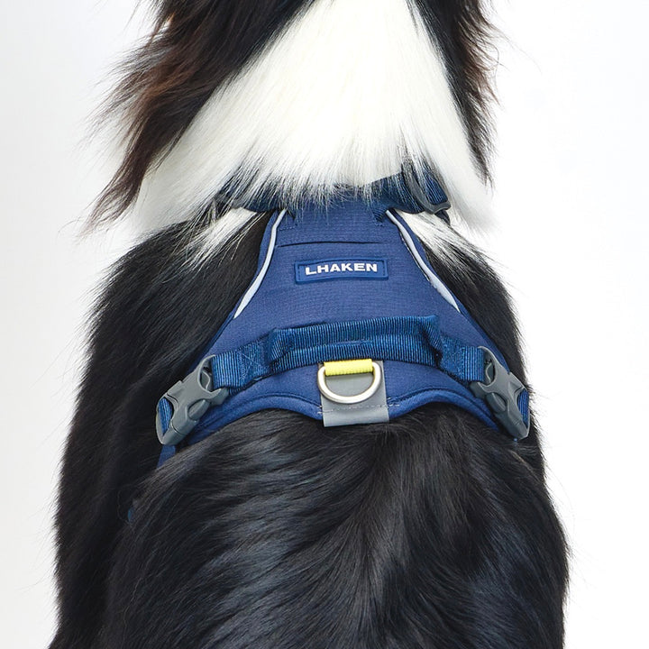 ※予約販売【munikund】TREKTAIL Harness - Navy ｜犬用ハーネス