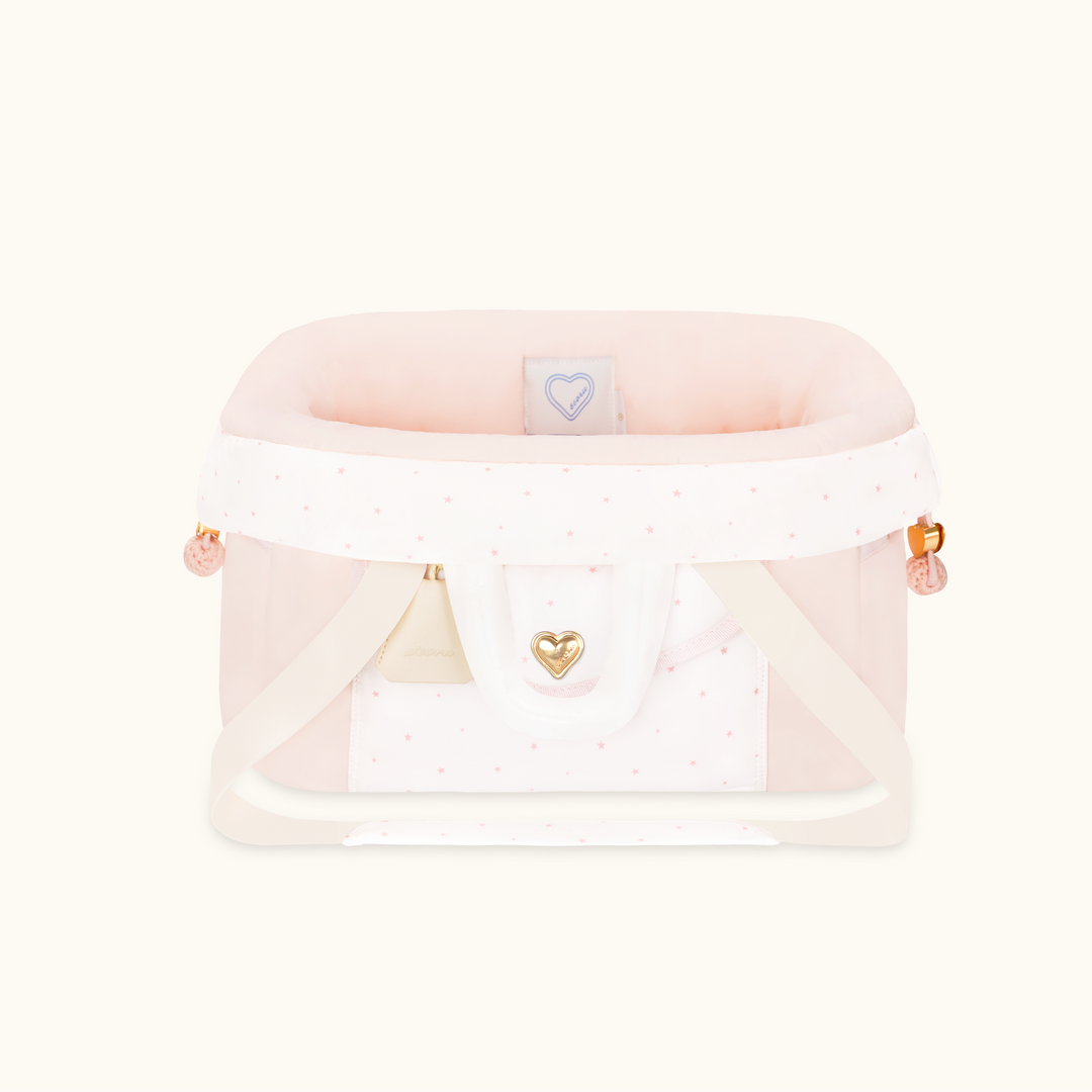 ※予約販売【seoru】Letter Bag [2nd drop]（Pink）｜犬用バッグ