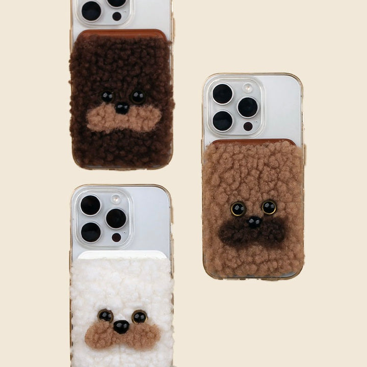 ※予約販売【CRR】Puppy MagSafe Card Wallet（3color）