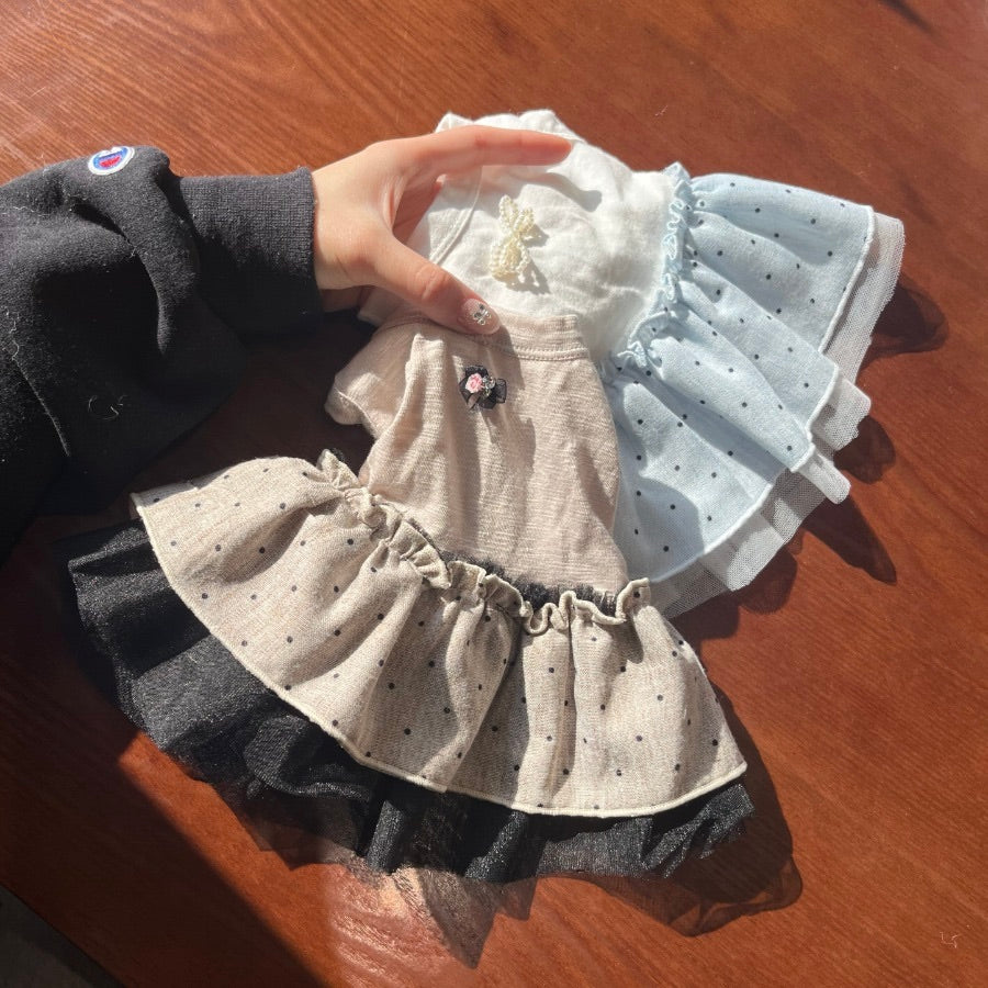 ※予約販売【Hi Yeboo】Dots Tutu（Beige）