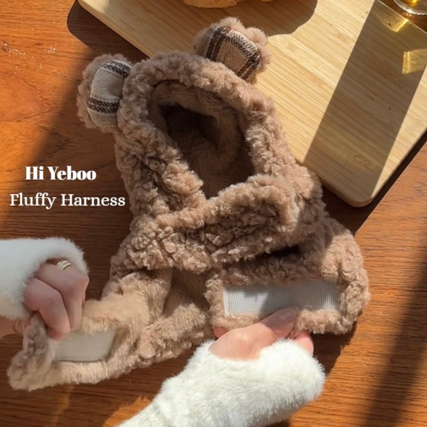 ※予約販売【Hi Yeboo】Fluffy Harness（Bear / Bunny）