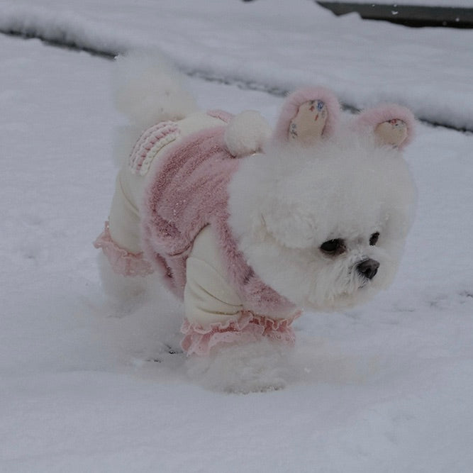 即納【BeBe Breath】Bunny harness（Pink）