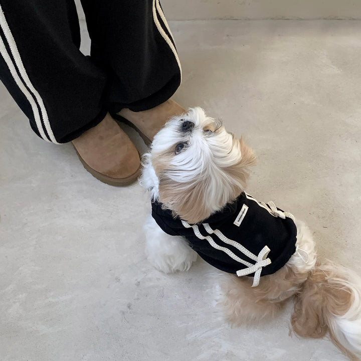 ※予約販売【DURANG RURANG】Ribbon Track Jogger Pants（4Color）