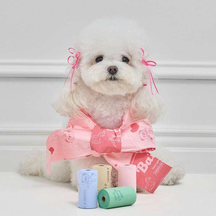 ※予約販売【Bailey】Teddy Poop Bag - 16ロール（240枚）
